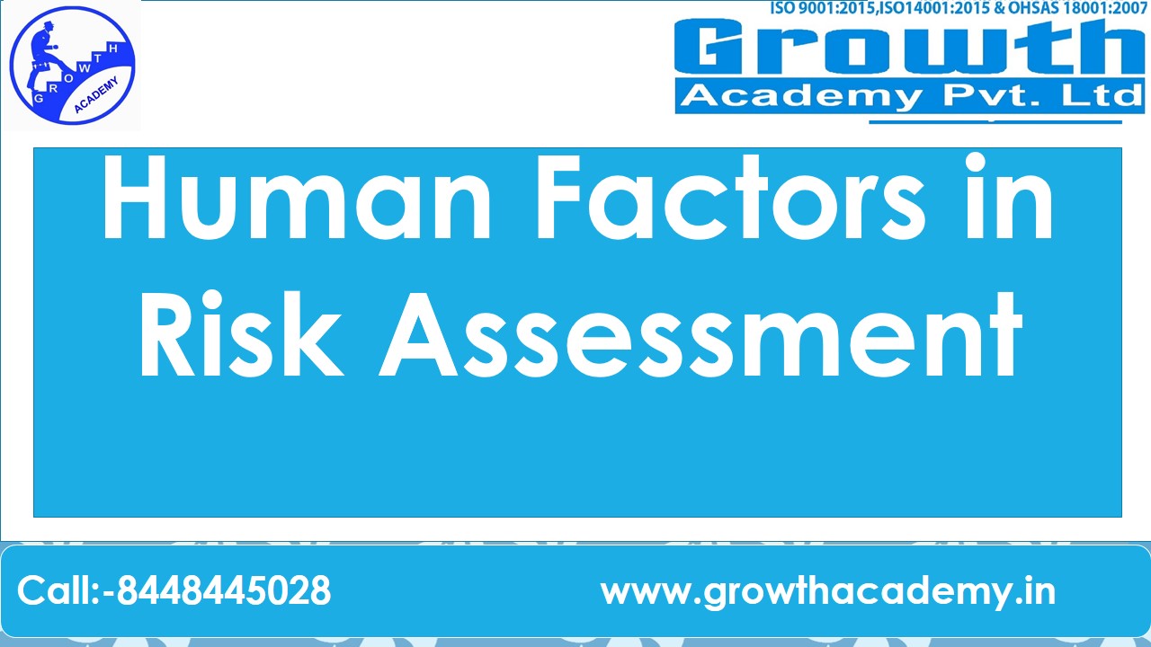 Human Factors in Risk Assessment